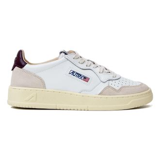 Autry Medalist Lage Sneakers - Heren - Sneakers - Wit - 45 EU - Katoen - Schoenen