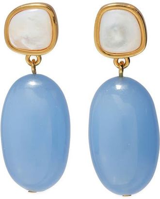 Lizzie Fortunato Big Sur Drop Earrings in Blue at Nordstrom