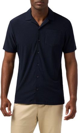 Mizzen+Main Copa Performance Camp Shirt in Navy at Nordstrom, Size Xx-Large