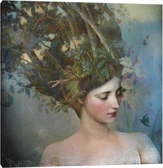 iCanvas Portrait 17 By Catrin Welz-Stein Wall Art