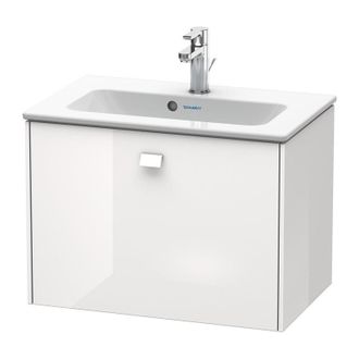 Duravit Duravit Brioso M&oacute;dulo Mural Compact 62,0 X 38,9 Cm, 1 Extra&iacute;ble, Para Lavabo Me By Starck 234263, Color (frente/cuerpo): Azul Claro Decoraci&oacute;n Mate, M