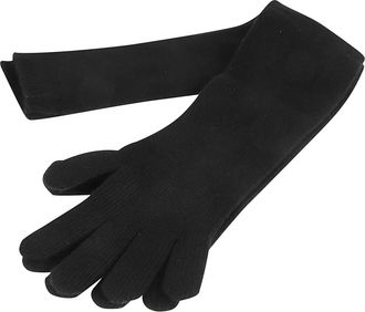 Max Mara Timor Handschoenen - Dames - Handschoenen - Zwart - ONE Size - Kasjmier - Accessoires