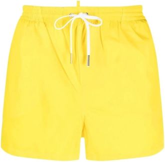 Dsquared2 Gele Icon Logo Zwemshorts - Heren - Strandmode - Geel - M - Badmode