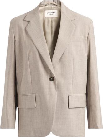 Max Mara Attila Blazer - Dames - Blazers - Beige - S - Jassen