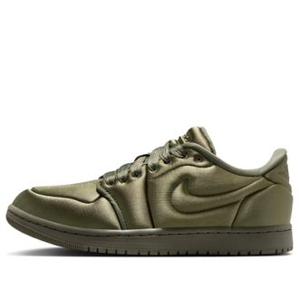 Nike Jordan (WMNS) Air Jordan 1 Low Method of Make Satin Medium Olive HF3969-201