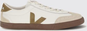 Veja Sneakers Volley in pelle O. T. sostenibile con logo a contrasto