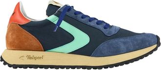 Valsport Vintage Nylon Sneaker Blauw Multicolor - Heren - Sneakers - Veelkleurig - 44 EU - Nylon - Schoenen