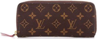 Louis Vuitton Brown Monogram Canvas Clemence Wallet (Authentic Pre-Loved)