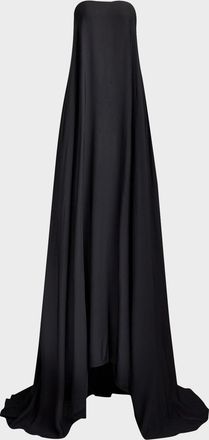 Ralph Lauren Collection Erickson Satin Evening Dress