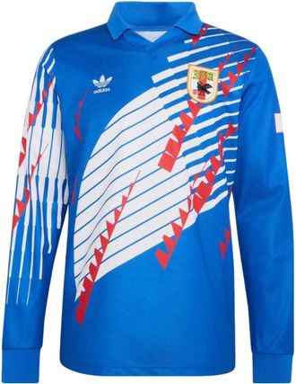 adidas Japan Home Long Sleeve 1993 Jersey Asia Sizing Blue KT0827