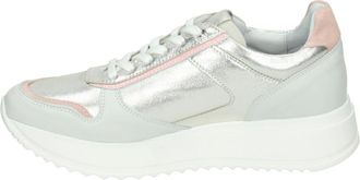 Aqa Aqa, Schoenen, Dames, Grijs, 40 EU, Leer, A8731 Sneakers