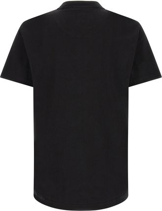 Dolce & Gabbana Double-Layer Crew Neck Cotton T-shirt - Black