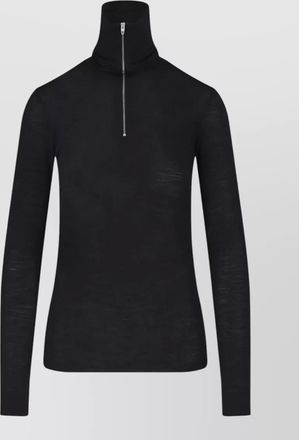 Jil Sander short-sleeve knitted top