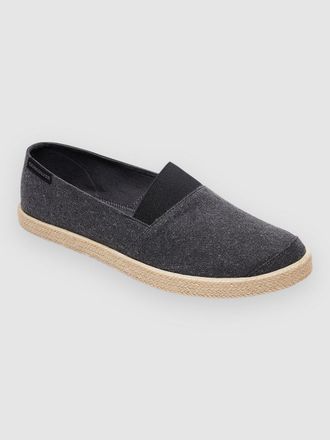 Quiksilver Espadrilled Slip-Ons zwart