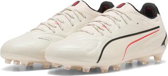 Puma Scarpe da calcio KING 20 ULTIMATE FG/AG unisex, Accessori, Beige, 40.5