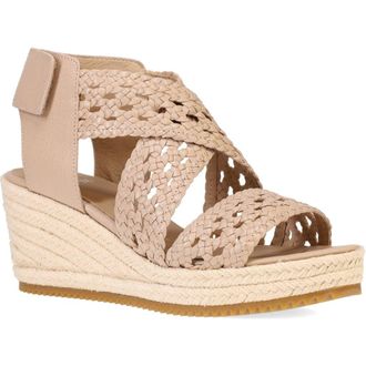 Eileen Fisher Willow Espadrille Wedge Sandal in Parchment at Nordstrom Rack, Size 9.5