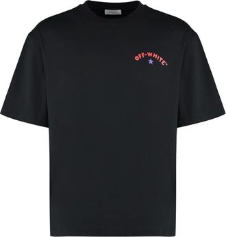 Off-white Star Arrow T-shirt - men - Cotton - S - Black