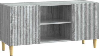 vidaXL Mueble De Tv 102 X 34,5 X 50 Cm Gris Sonoma Vidaxl