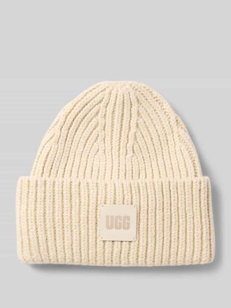 UGG Beanie mit Woll-Anteil in Offwhite, Gr&ouml;&szlig;e 1