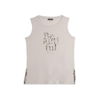 Freddy Canotta con fondo svasato e grafica con borchie