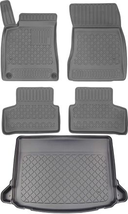 OEM Juego De Alfombrillas Para Coche Y Maletero Para Mercedes Clase A W177 Hatchback Desde Mayo De 2018