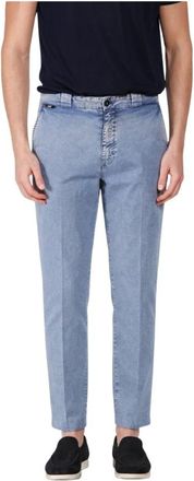Mason's Madison M74 Chino Broek - Heren - Chinos - Blauw - 3XL - Katoen - Broeken