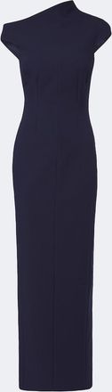 Solace London Arion asymmetric cr&ecirc;pe cocktail dress