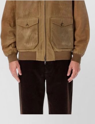Baracuta waxed cotton single breasted jacket