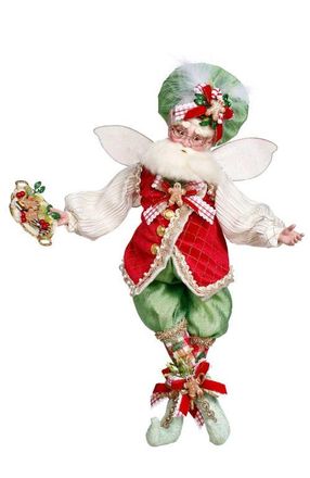 Mark Roberts Gingerbread House Fairy, Large in Bright Red at Nordstrom