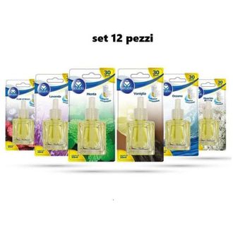 Trade Shop Trade Shop - Establecer 12 Piezas Recarga De Ambientes Desodorantes Compatibles Pure 20 Ml Varias Fragancias