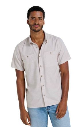 Toad & Co Mens Taj Hemp Shirt in Oatmeal at Nordstrom, Size Xx-Large