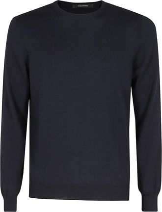 Tagliatore Ronde Hals Trui - Heren - Ronde hals truien - Blauw - 3XL - Truien & Vesten