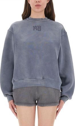 Alexander Wang Sweatshirt With Logo-Donna
