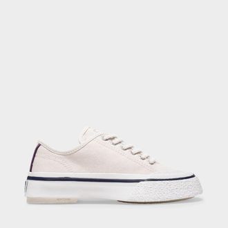 Eytys Laguna Beige Canvas Sneakers