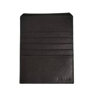 Prada Vintage, unisex, Zwart, ONE Size, Pre-owned Vintage Stoffen Portemonnee