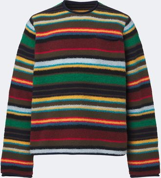 sacai Pullover in misto lana a righe