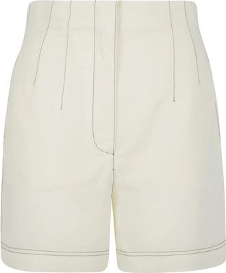 Philosophy di Lorenzo Serafini Etamine Short Shorts - Dames - Korte Broeken - Wit - 2XS - Korte Broeken