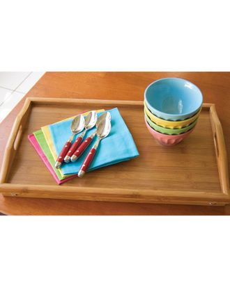 Lipper International Bamboo Bed Tray With Folding Legs