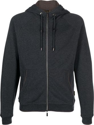 Moorer Felpa con cappuccio - Grigio