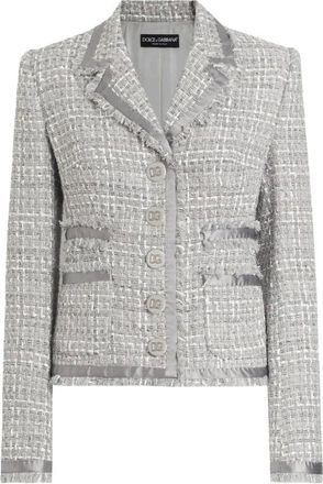 Dolce & Gabbana Mujer, Chaquetas, Gris, Talla: S