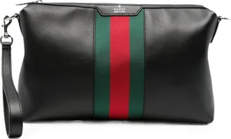 Gucci Leather Messenger Bag