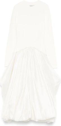 SIMKHAI Kenlie midi dress - White