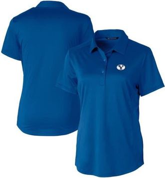 Cutter & Buck Womens Cutter & Buck Royal BYU Cougars Prospect Textured Stretch Polo at Nordstrom, Size X-Small