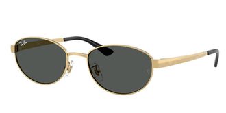Ray-Ban RB3774D Asian Fit 001/87 Mens Sunglasses Gold Size 55