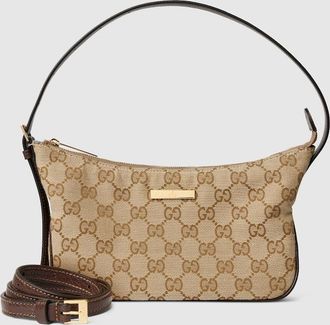 Gucci Lady Lunetta Small Shoulder Bag, Beige, GG Canvas