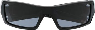 Oakley Gascan rectangle-frame sunglasses - men - Acetate - One Size - Black