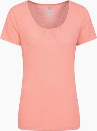 Mountain Warehouse Womens Mountain Warehouse Womens/Ladies Agra T-Shirt - Pink/Orange/Red - Size: 20