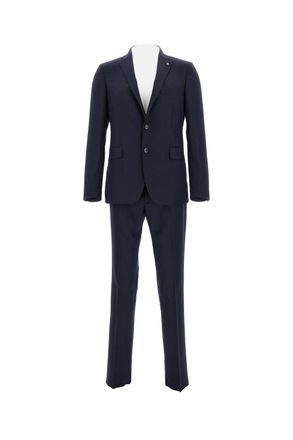 Tagliatore Tailored Suit Jacket with Notched Lapel