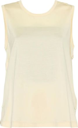 Joseph Top in raso e jersey di seta 2023 - Giallo