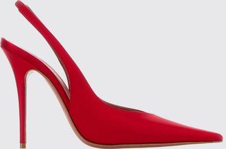 Amina Muaddi Slingback Anok in raso